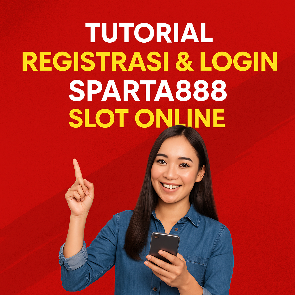 Tutorial Registrasi & Login SPARTA888 Slot Online